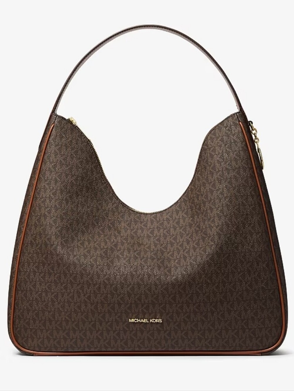 Nayla Medium Signature Logo Shoulder Bag